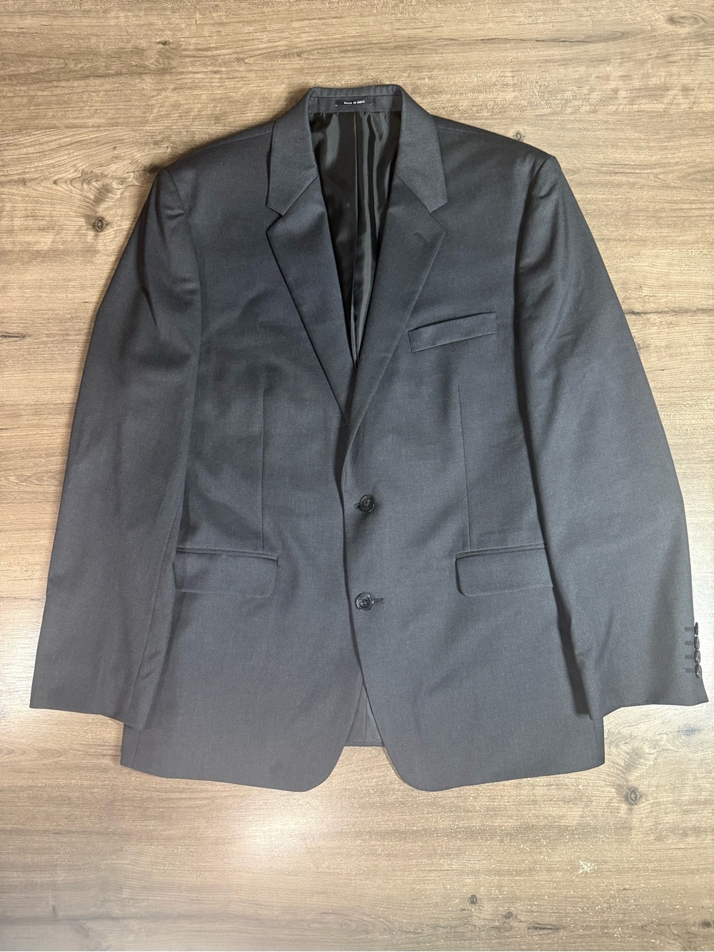 Alfani Regular Fit Men’s Black Two Button Sport Coat Blazer Size 42R